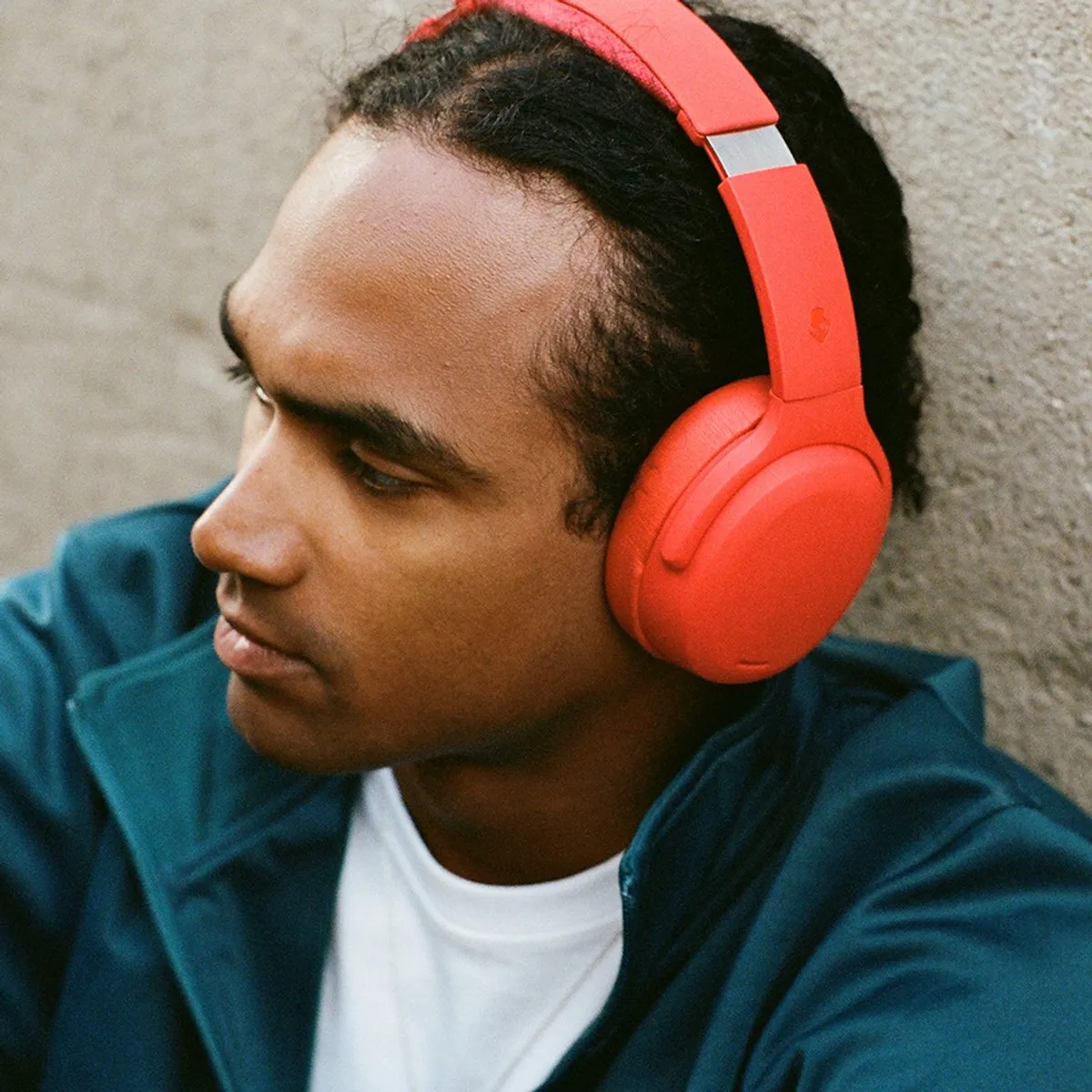 Skullcandy Crusher ANC 2 Draadloze Koptelefoon – Noise Cancelling Hoofdtelefoon – Rood