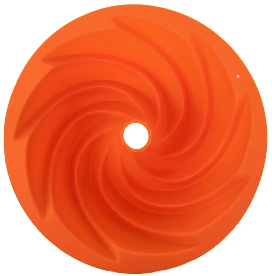 Orion Siliconen Cakevorm Bloem 23,5cm - Oranje