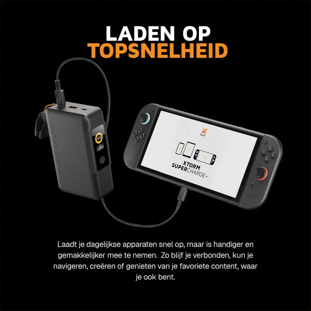 Xtorm NextGen XNG201W35 Powerbank 20.000mAh - 70W - 3x USB - Zwart - afbeelding 6 van 6
