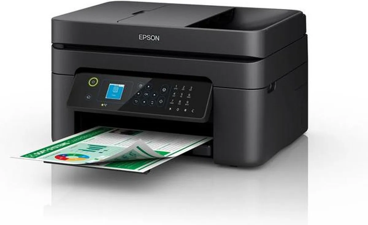 Epson WorkForce WF-2935DWF All-in-One Printer - 33ppm - 3 Inktkleuren - Zwart