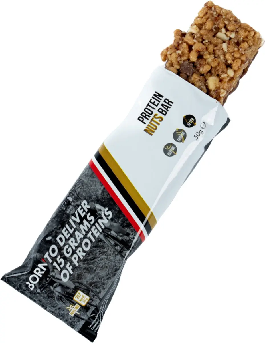 BORN PROTEIN NUTS BAR BOX 15 stuks