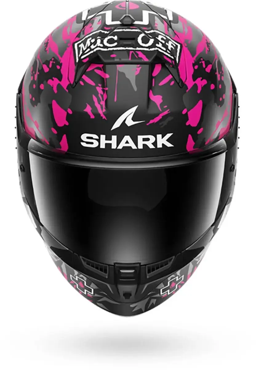 Shark Skwal Cup Replica Helm - S - Black/Violet/Blue - afbeelding 6 van 6