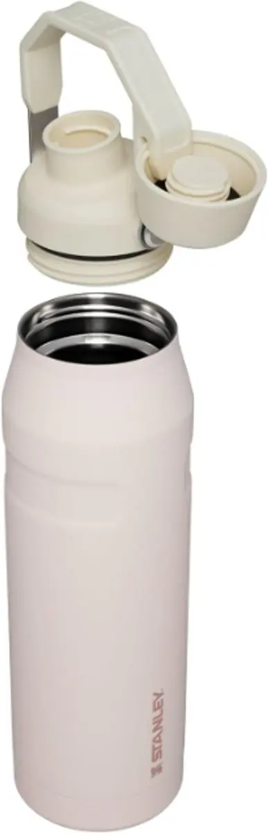 Stanley IceFlow Flip Straw 2.0 Waterfles 1L - Rose Quartz Glimmer