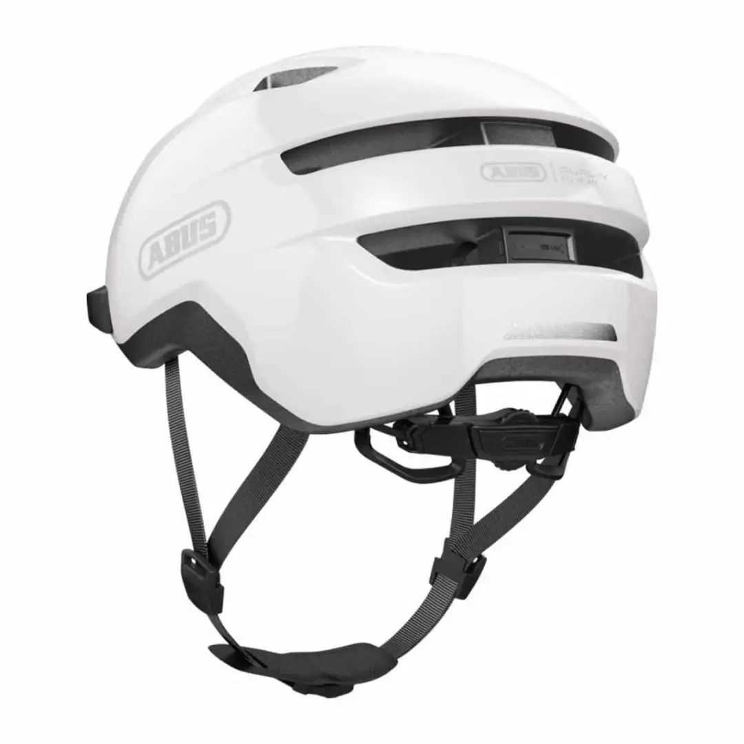 ABUS Pedelec PURL-Y Fietshelm - Maat M - Glanzend wit - afbeelding 5 van 6