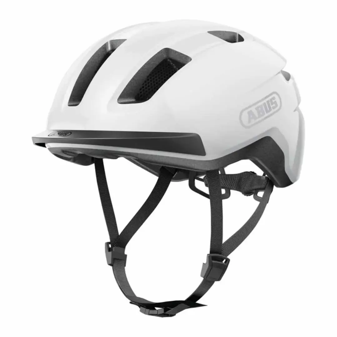 ABUS Pedelec PURL-Y Fietshelm - Maat M - Glanzend wit - afbeelding 2 van 6