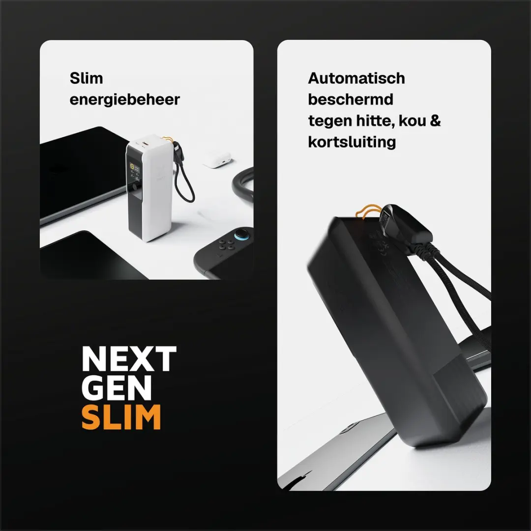 Xtorm NextGen XNG271W70 Powerbank 70W - 27.000mAh - Zwart - afbeelding 5 van 6