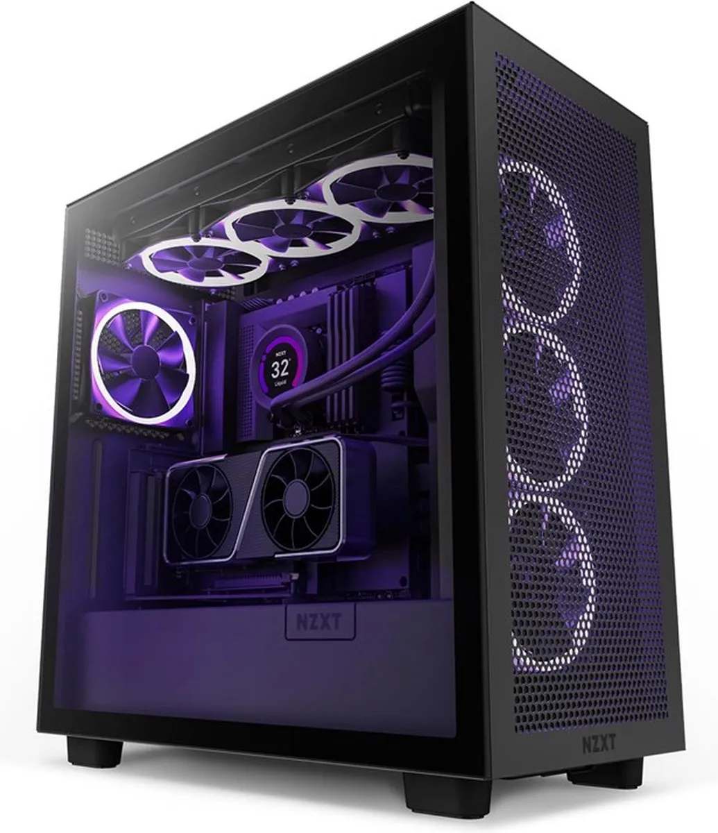 NZXT AB-RH175-B1 Vertical GPU Mount - Zwart