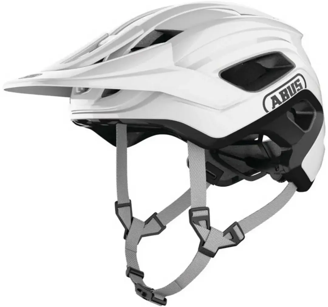 ABUS CLIFFHANGER Fietshelm - 54-58cm - Wit