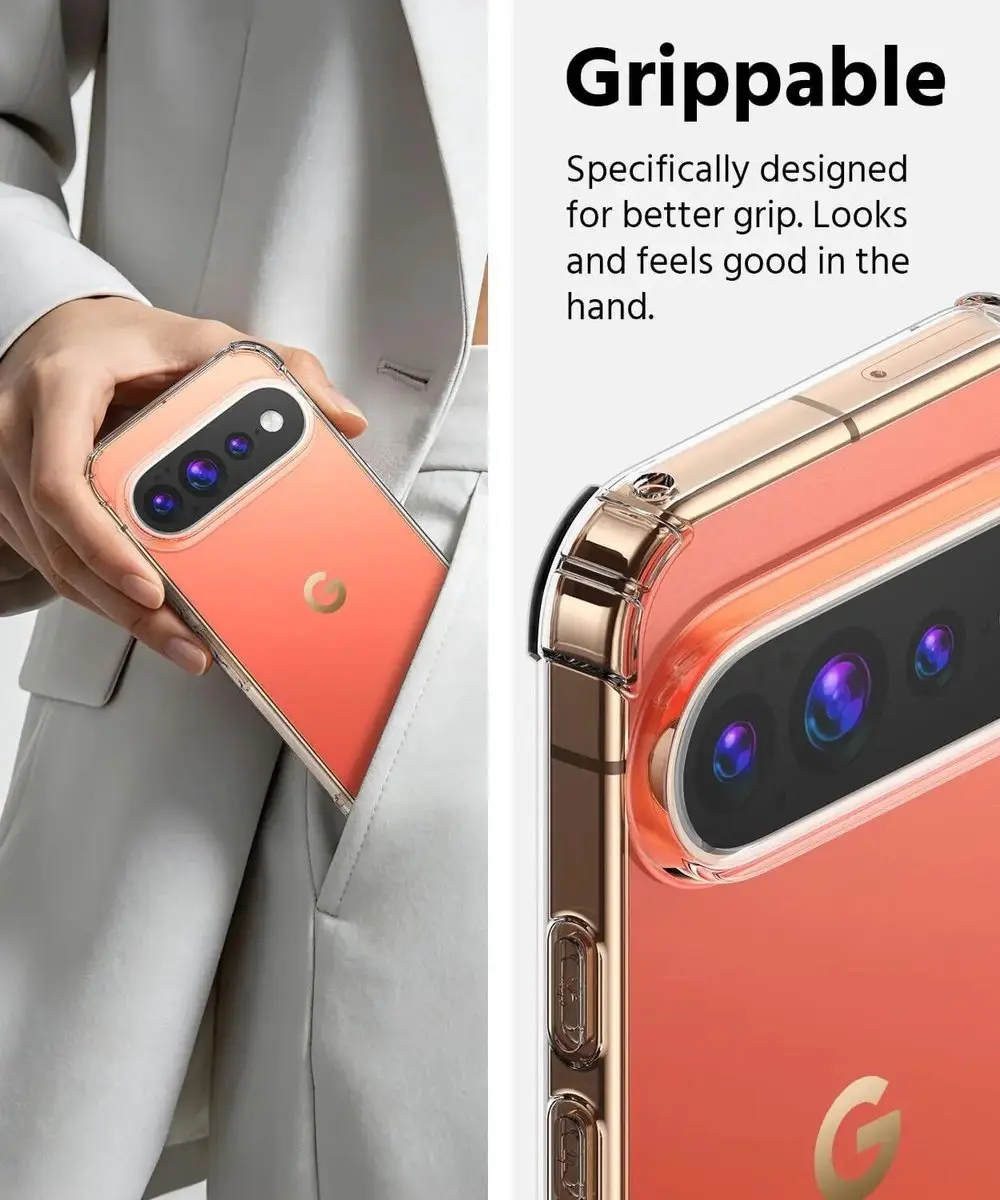 Selected by GSMpunt Transparant Hoesje Google Pixel 11 Pro XL - Schokbestendig - afbeelding 6 van 6