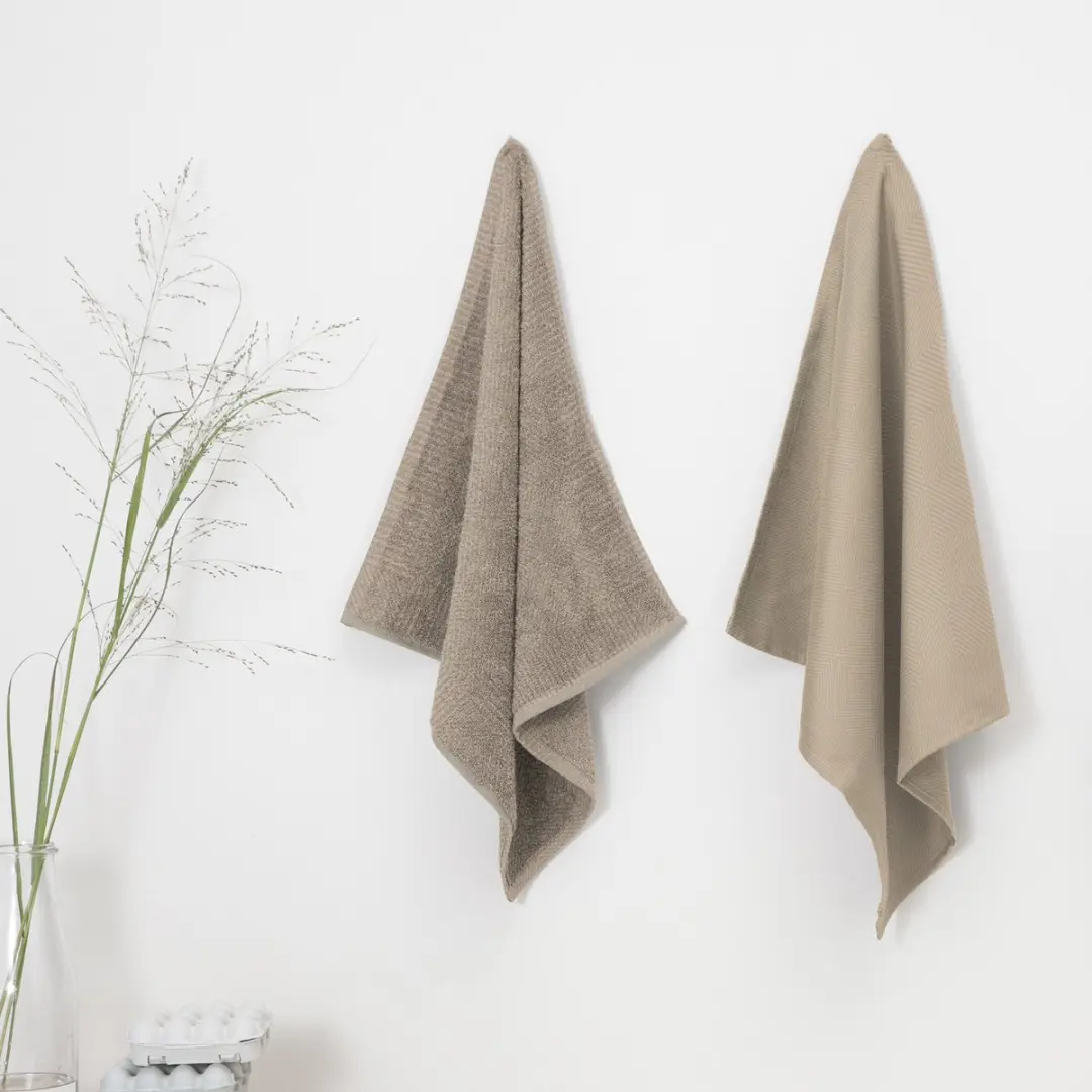 DDDDD Cisis Keukendoek - 6 Stuks 50x55cm - Amandel
