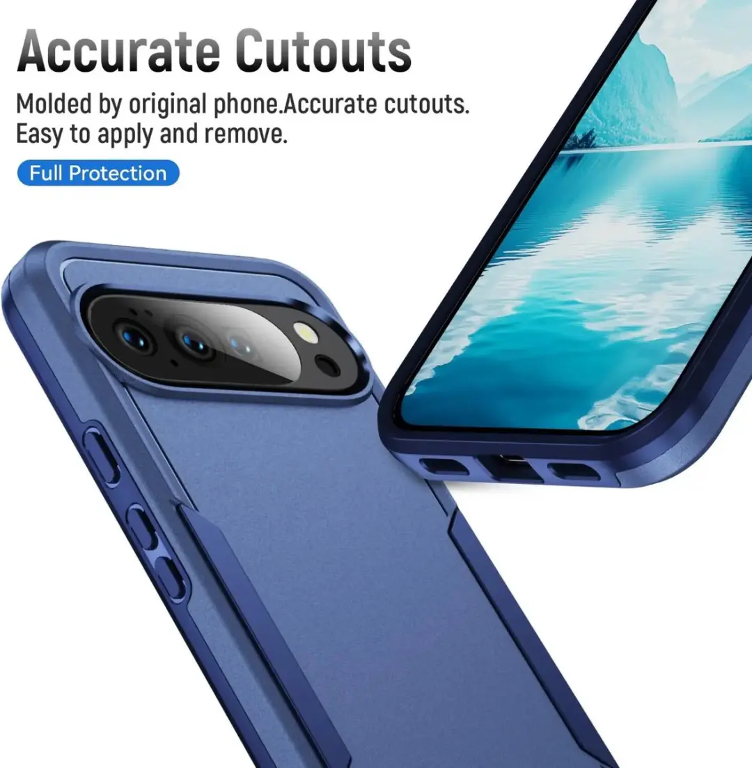 Selected Back Cover Google Pixel 11 Pro XL Blauw - Rugged Hoesje - afbeelding 6 van 6