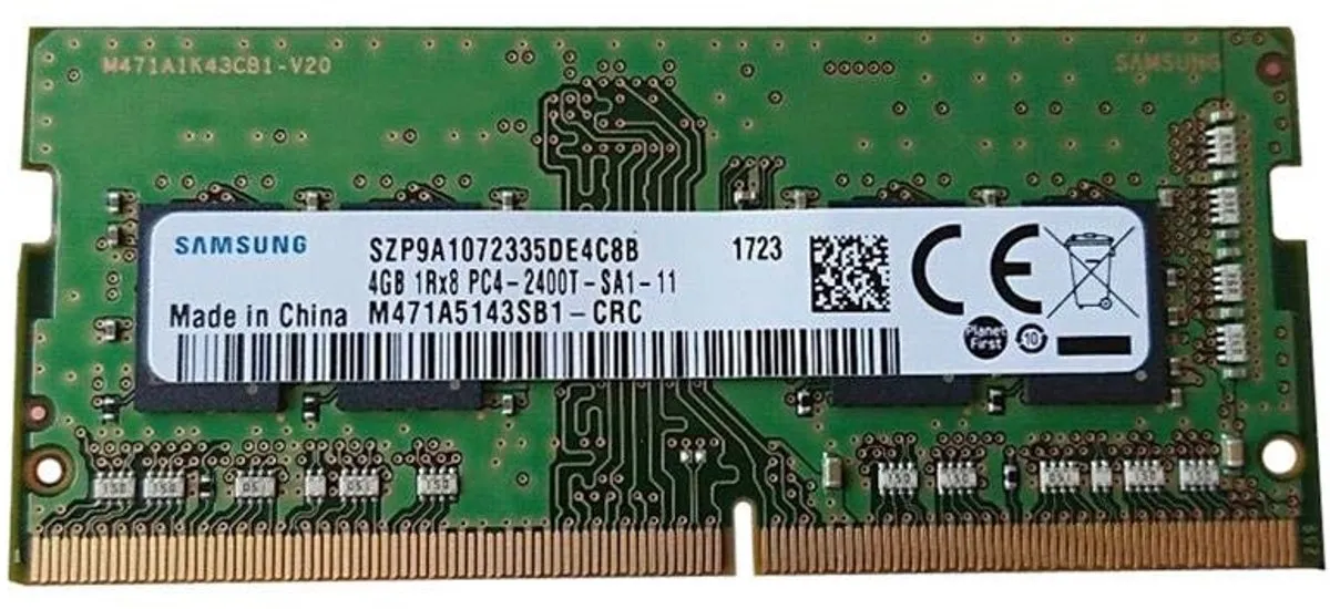 Samsung M471A5143SB1-CRC Laptopgeheugen 4GB DDR4 2400MHz