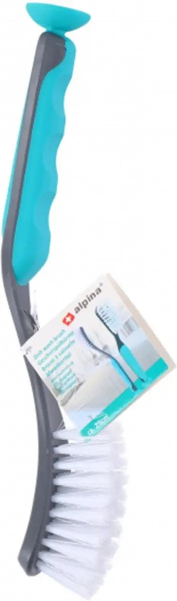 Alpina Afwasborstel 28cm - Grijs/Blauw