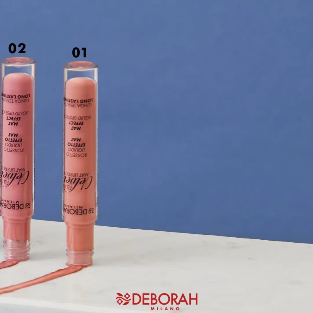 Deborah Milano Fluid Velvet Mat Lipstick 9 Purple Wine - 8ml