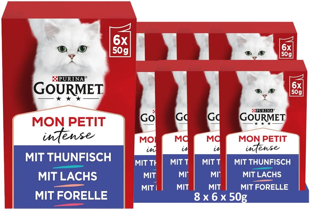 Gourmet Mon Petit Natvoer Kat Vis