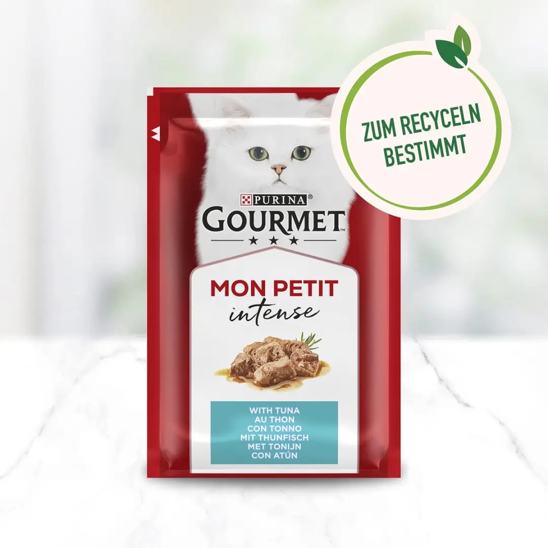 Gourmet Mon Petit Natvoer Kat Vis - 48 Stuks