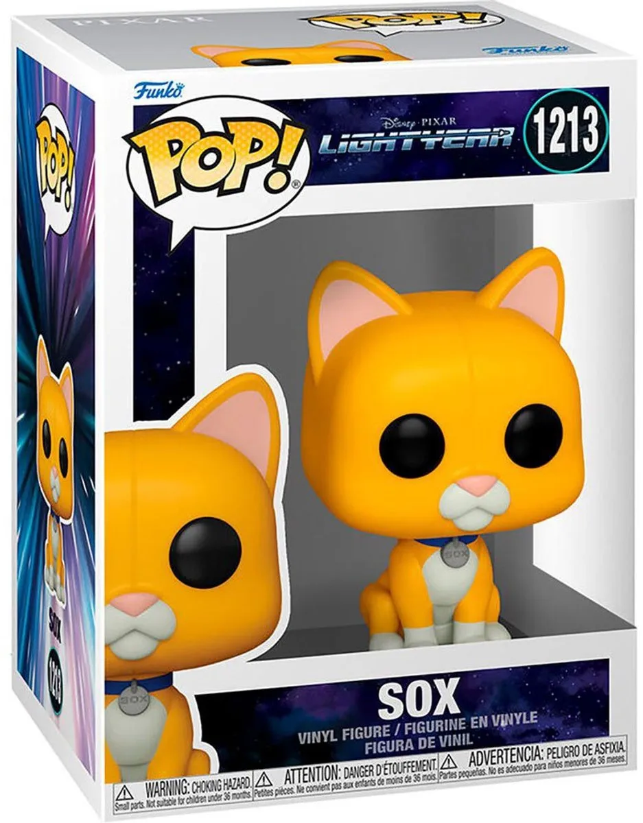 Disney Lightyear POP! Sox Verzamelfiguur - 9 cm - Multicolours