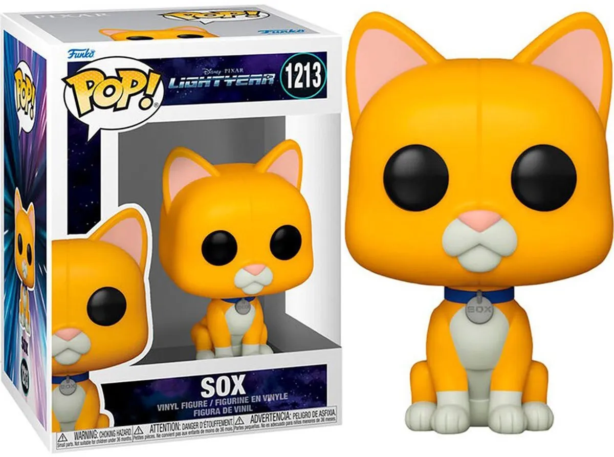 Disney Lightyear POP! Sox Verzamelfiguur - 9 cm - Multicolours