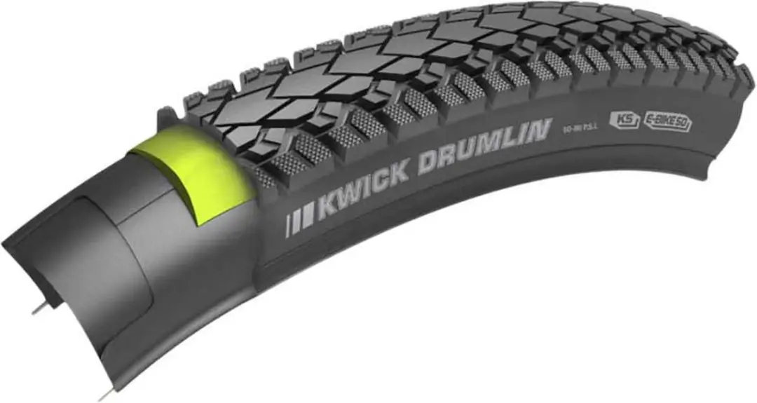 Kenda Kwick Drumlin K1216 27.5x1.75 Urbanband - Zwart