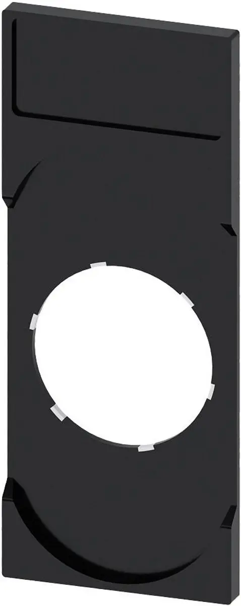Siemens 3SU1900-0AK10-0AA0 Opschriftbord