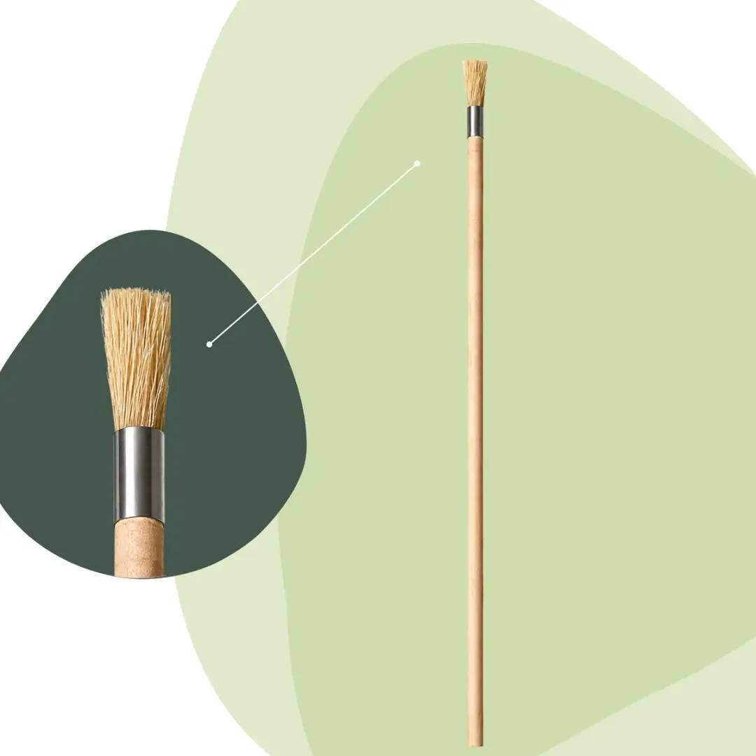 Esschert Design Terrariumkwast 1.4x78cm - Hout