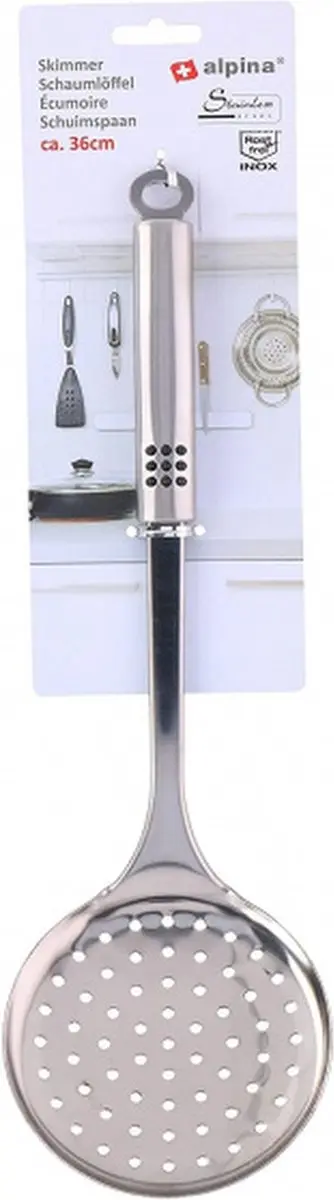 Alpina Schuimspaan CA36cm - Zilver