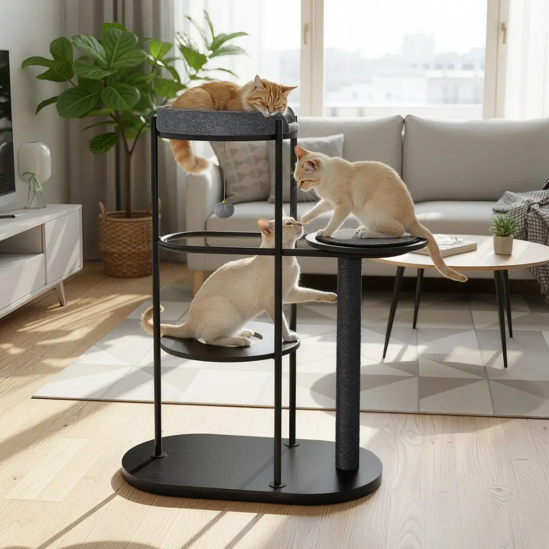Songmics Krabpaal Modern Kattentoren
