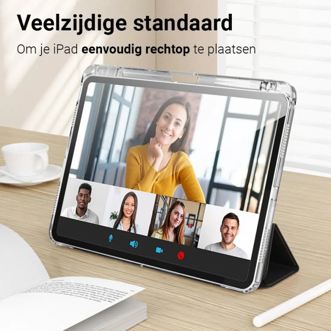 MobiQ Origami Hoes 46-00897 - iPad Pro 12.9 Zwart