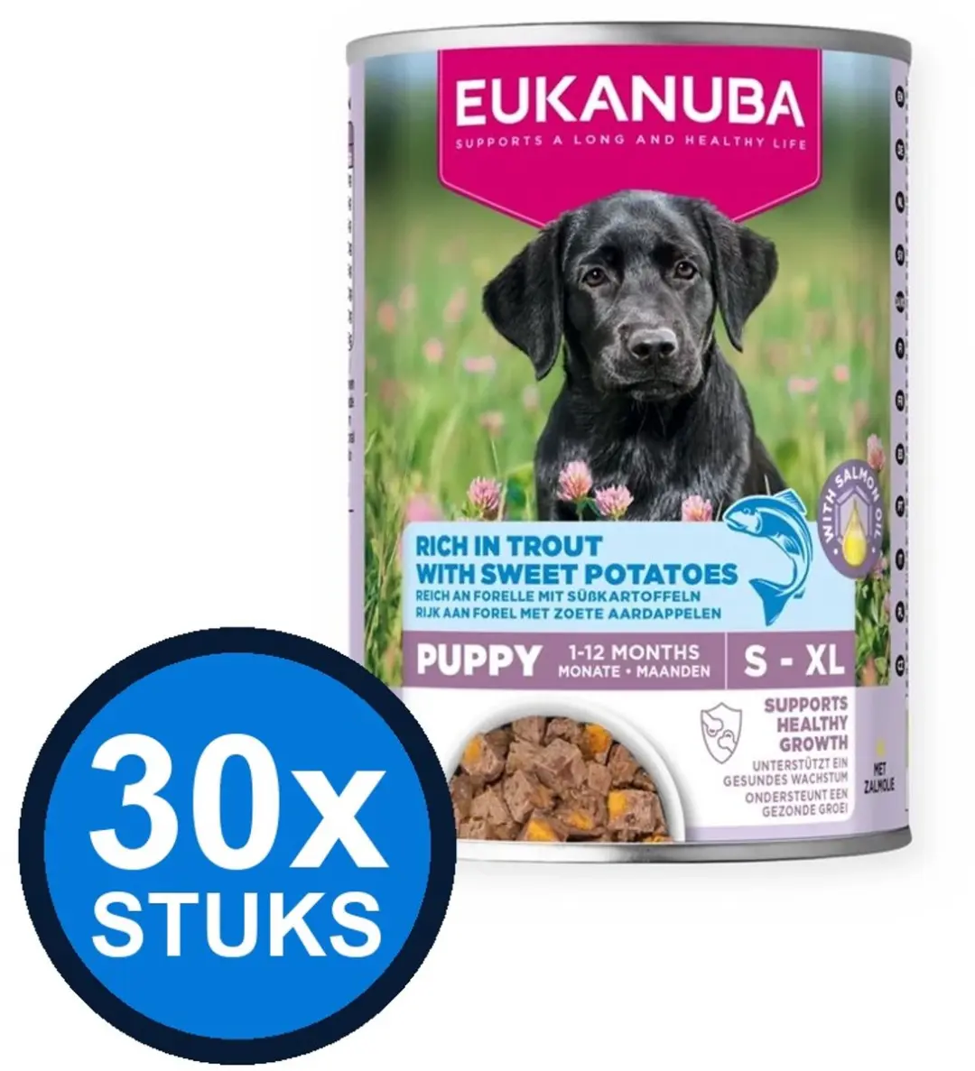 Eukanuba Life Care Natvoer Puppy Forel & Zoete Aardappel 400g