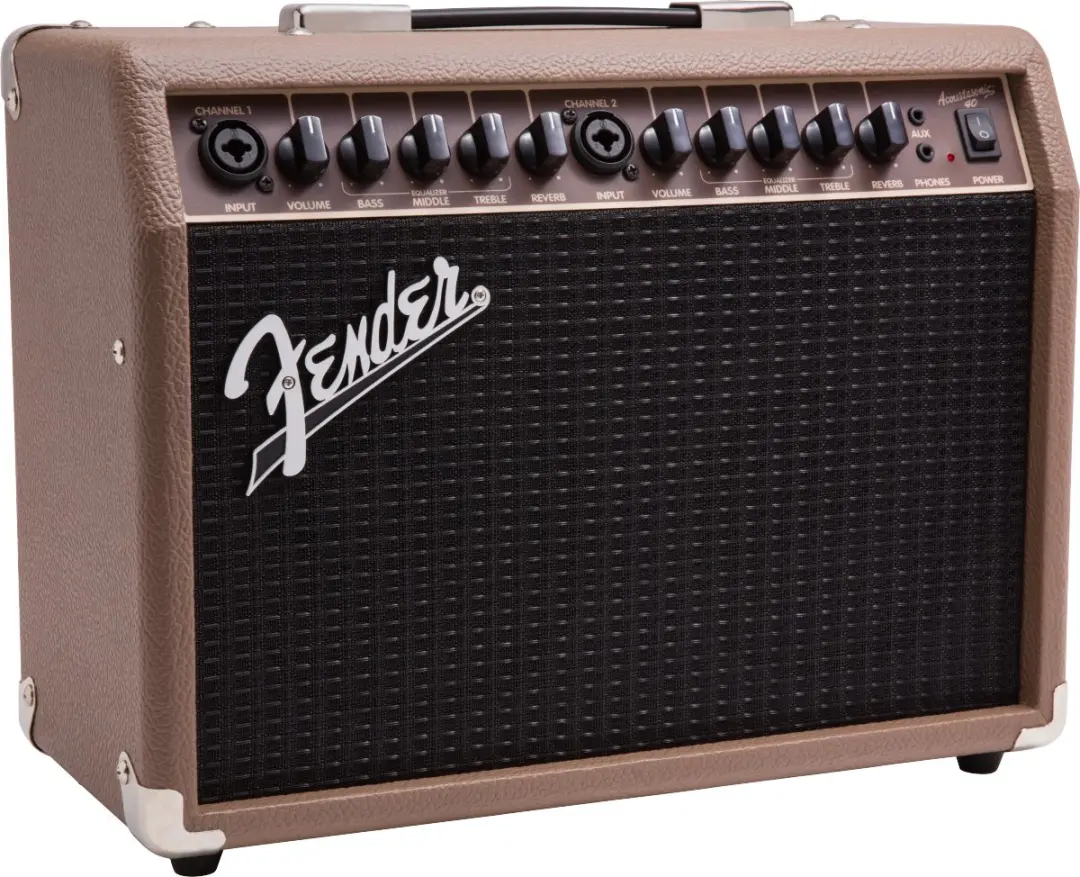 Fender Acoustasonic 40 Akoestische Gitaarversterker 50W - Beige