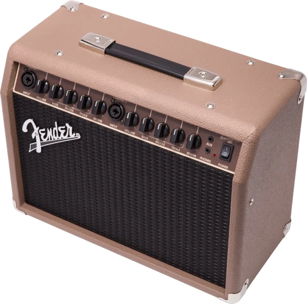 Fender Acoustasonic 40 Akoestische Gitaarversterker 50W - Beige