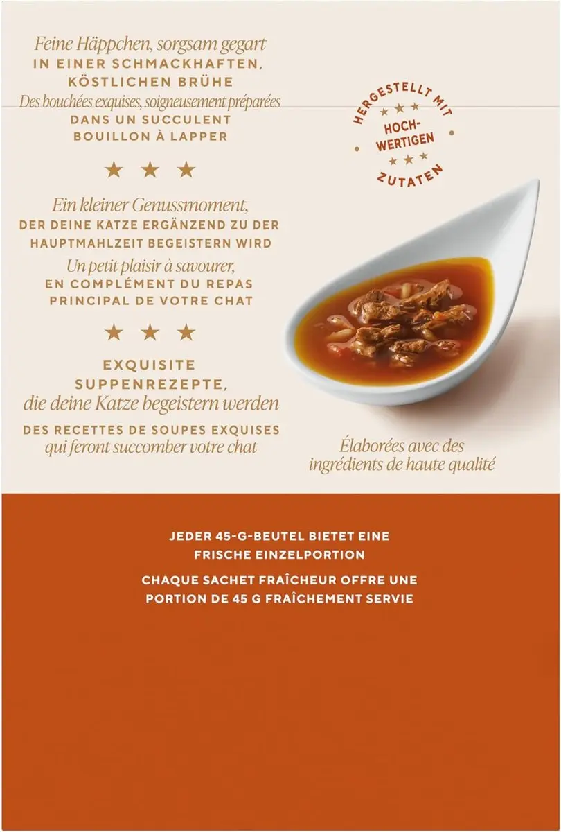 Purina Gourmet Soup Royale Vis - 6 Stuks