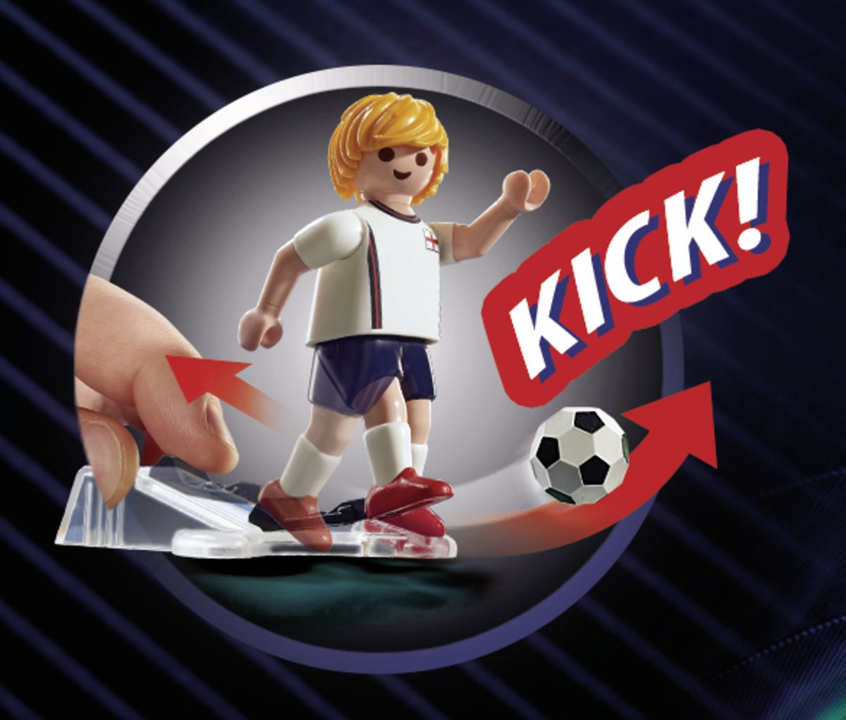 PLAYMOBIL Sports & Action Voetballer Engeland - 71126