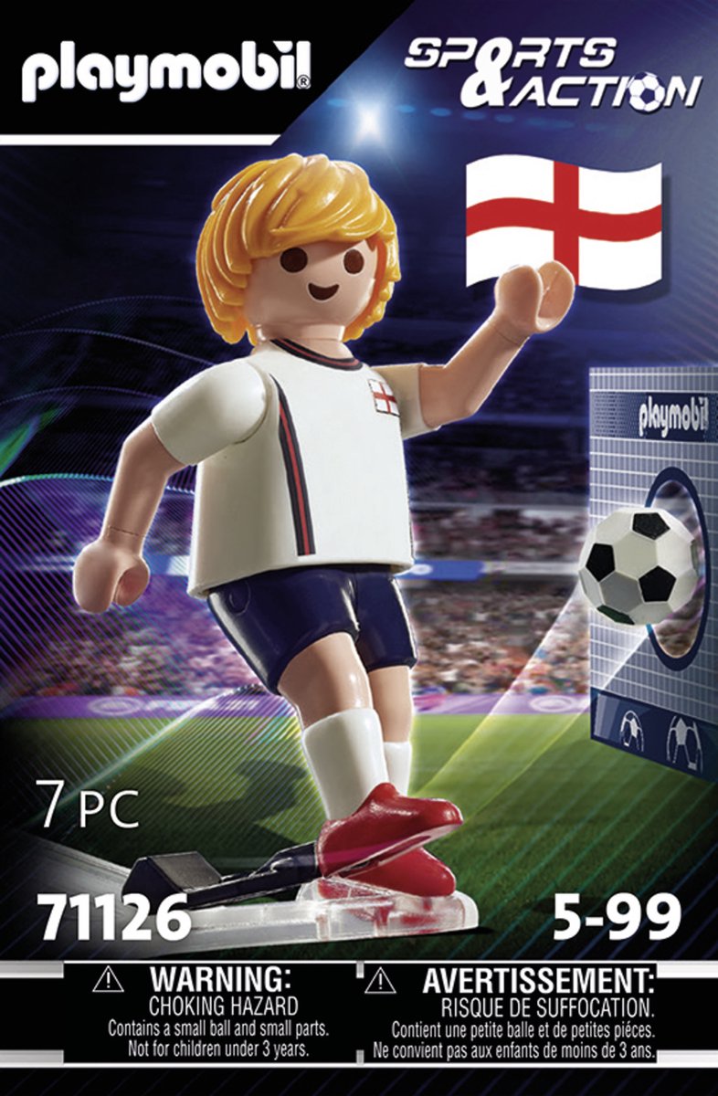 PLAYMOBIL Sports & Action Voetballer Engeland - 71126