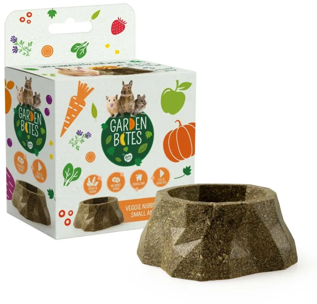 Duvo+ Garden Bites Veggie Nibble Voerbakje 70g