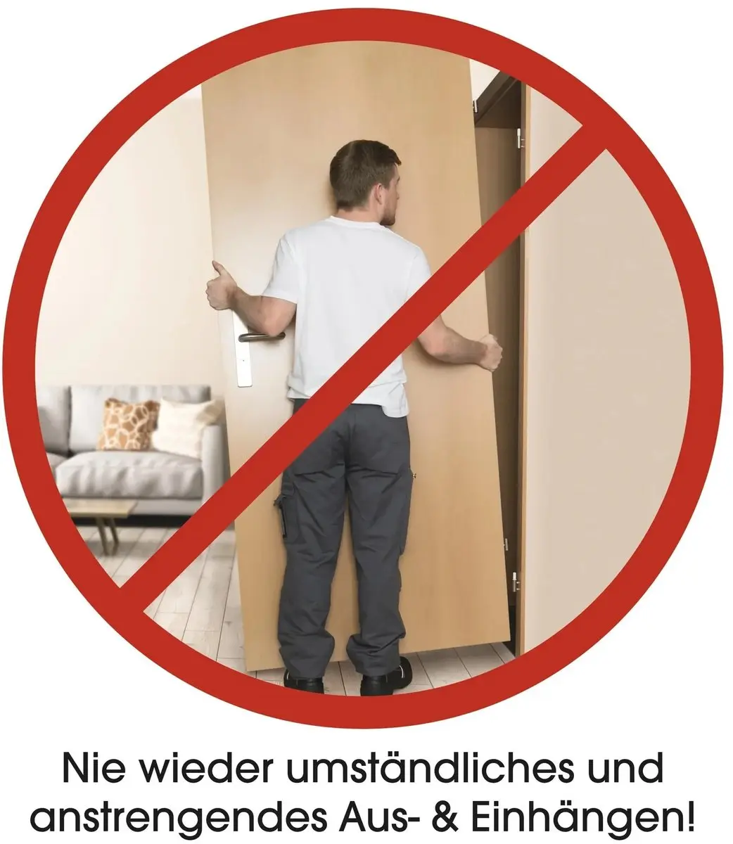 Westfalia Deurhefbeugel - Zilver - afbeelding 4 van 6