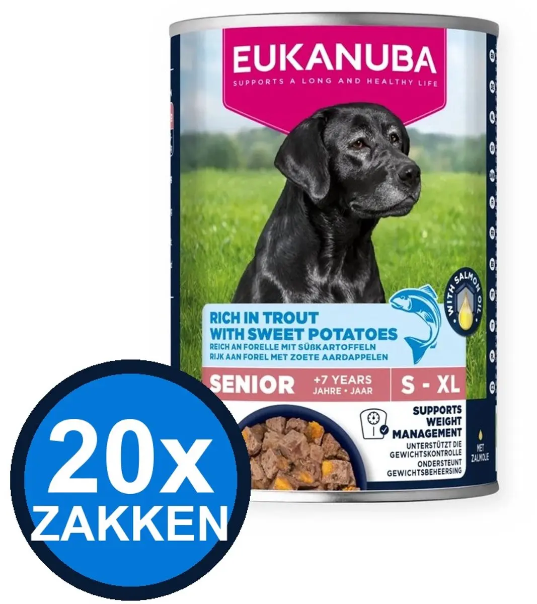 Eukanuba Life Care Dog Natvoer Senior Lam & Aardappel