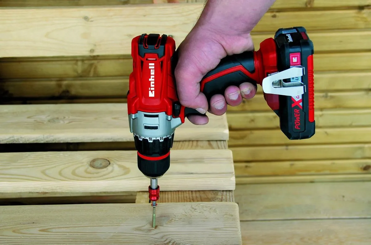 Einhell TE-TK 18 Li Power X-Change Accu Boor-/Schroefmachine & Haakse Slijper - 2 Accu's
