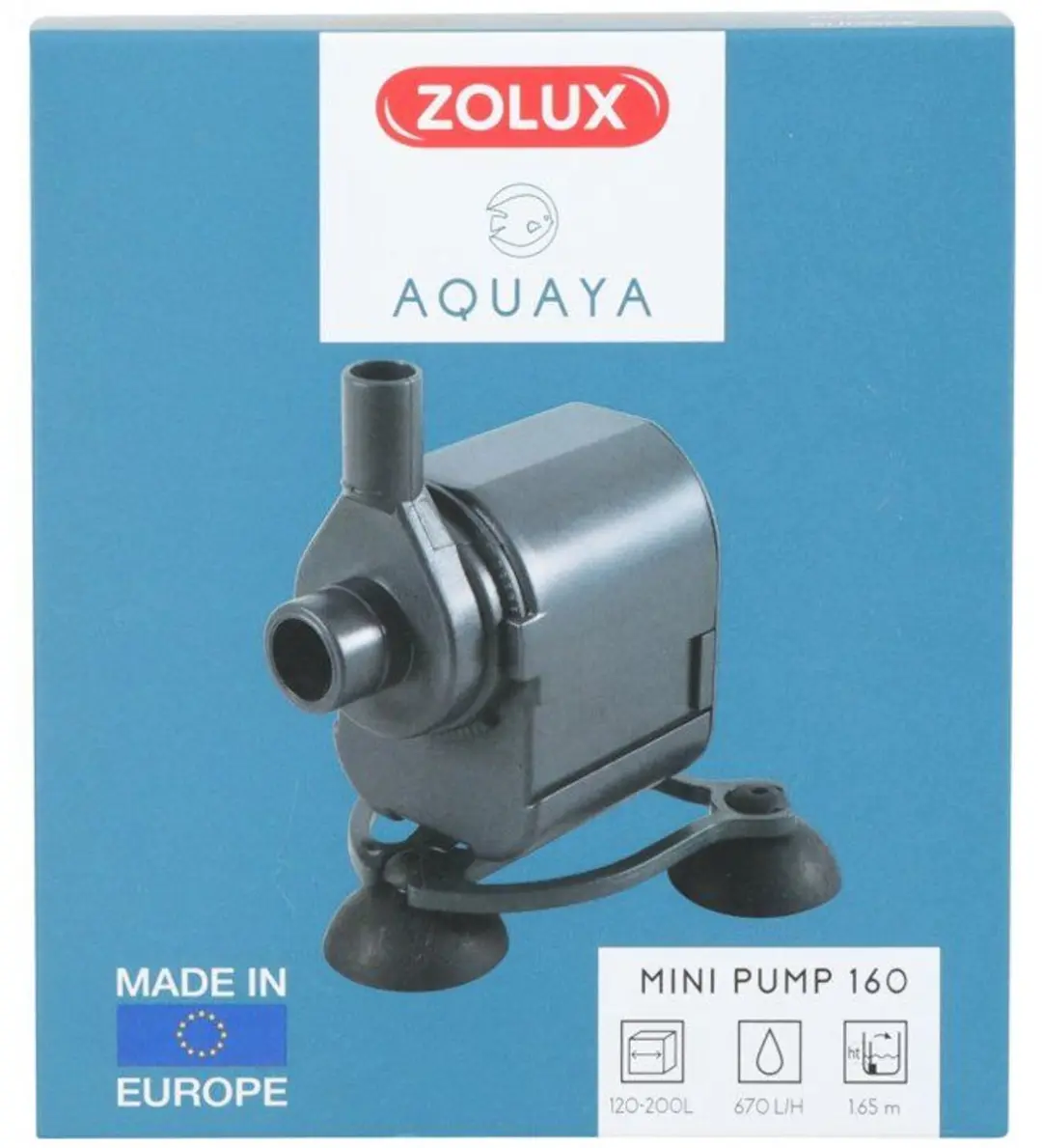 Zolux Aquaya Mini Pump 160 Waterpomp 670L/u 7,5W