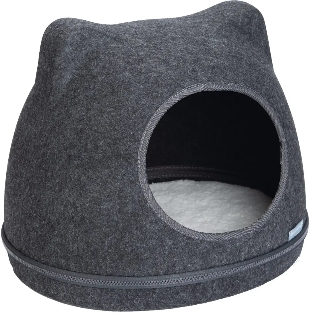 Beeztees Yupik Katteniglo Vilt - Grijs