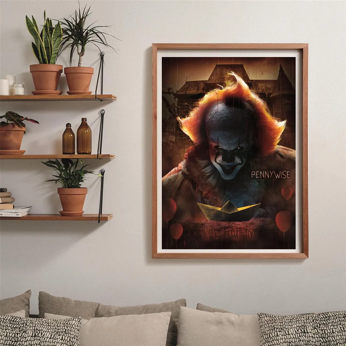 Clementoni Pennywise Horror Puzzel 1000 Stuks - Multikleur