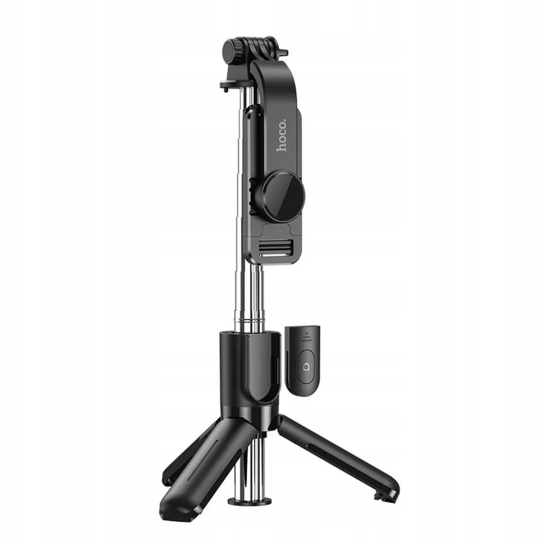 Hoco K17 Selfiestick - Bluetooth Statief - Zwart - afbeelding 4 van 5