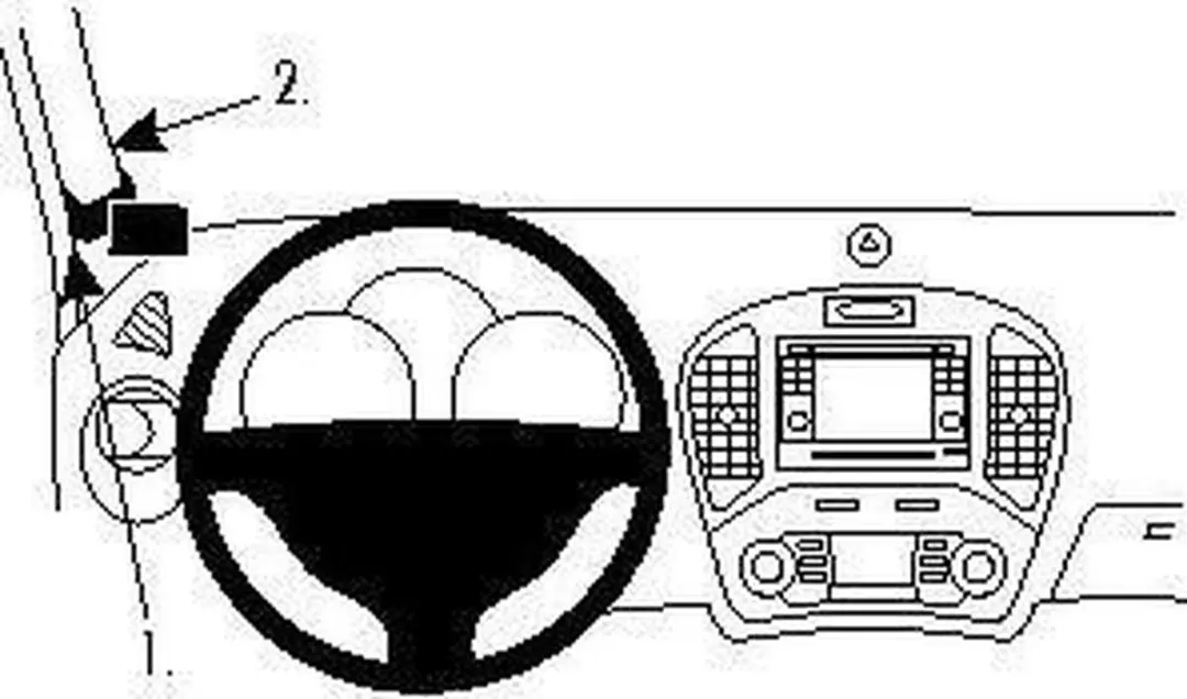 Brodit ProClip Montagebeugel Nissan Juke 11