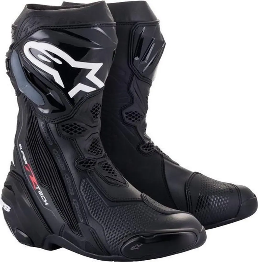 Alpinestars Supertech R Motorlaarzen 42 - Zwart/Wit