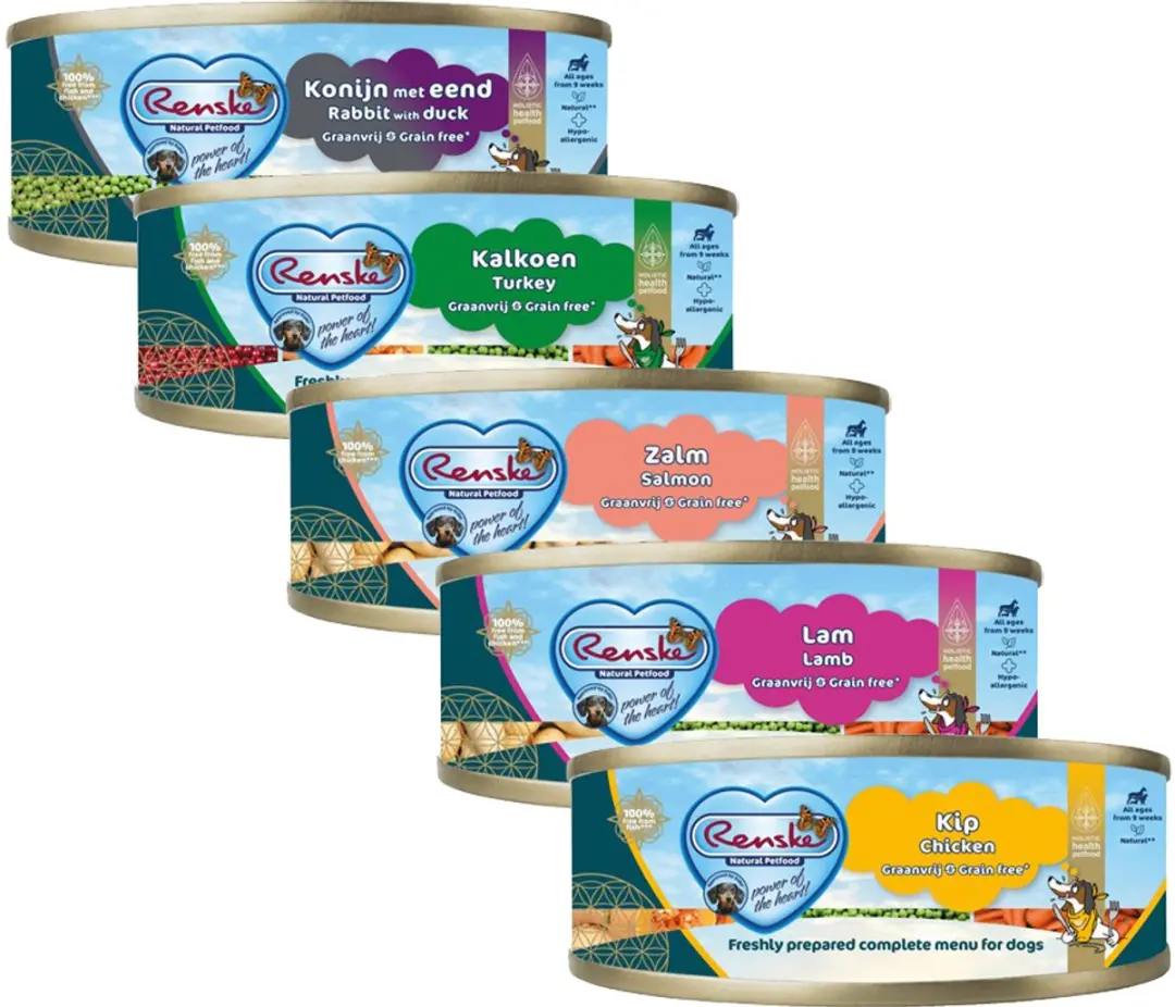 Renske Blik Vers Gestoomd Senior Graanvrij Kalkoen 95g