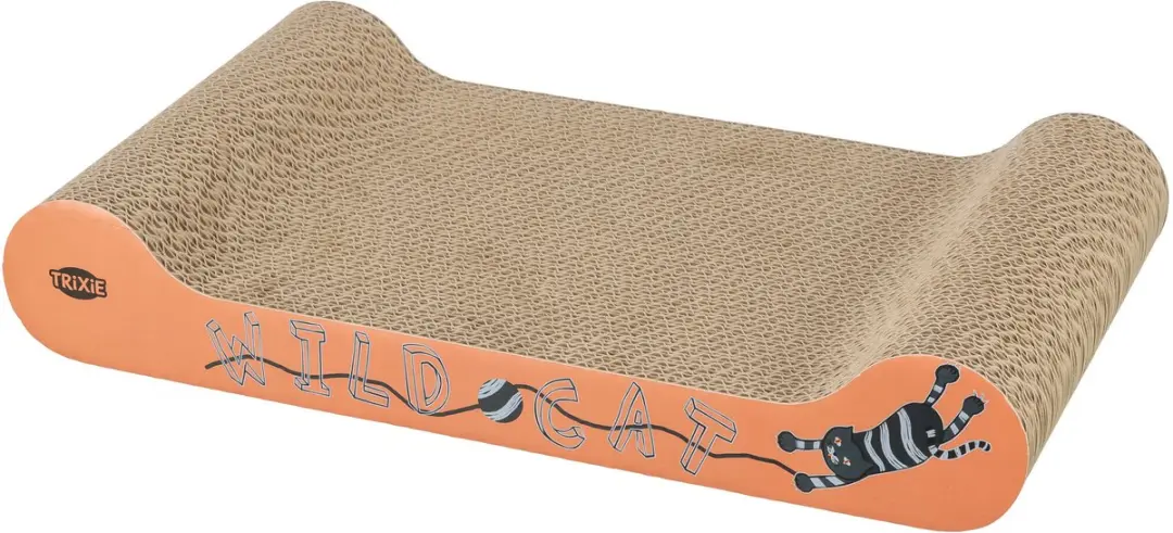 Trixie Krabkarton Catnip - 41x24x7cm - Blauw/Oranje