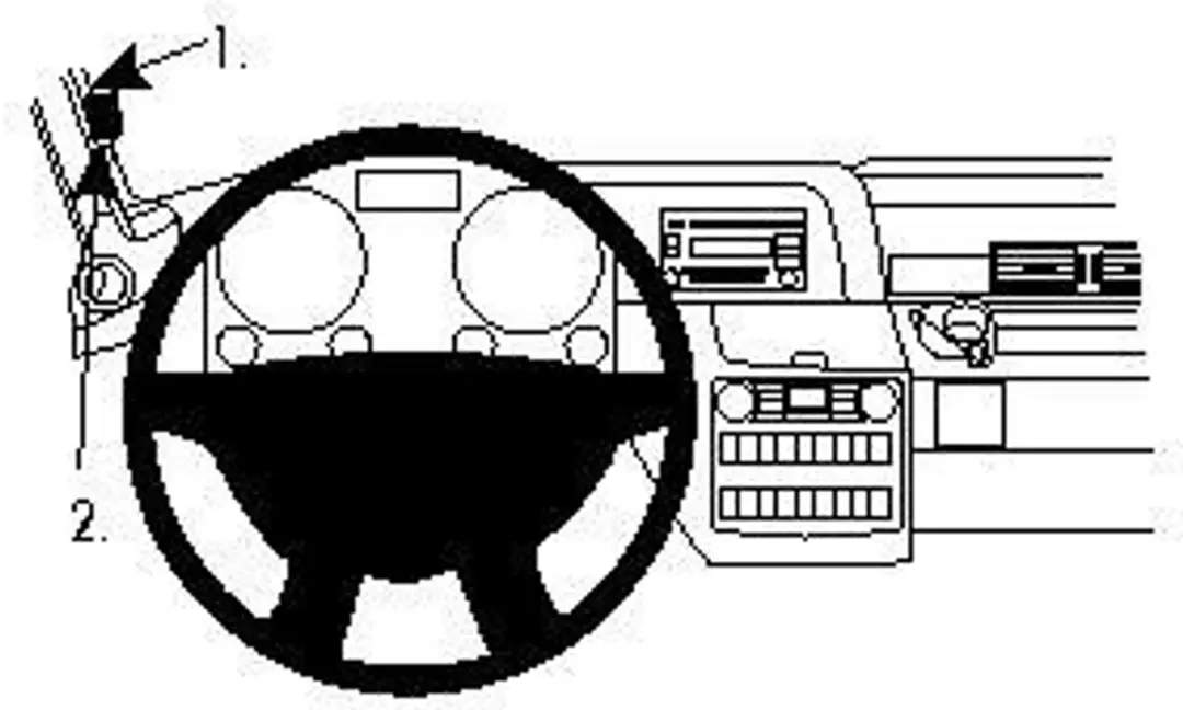 Brodit ProClip Houder MAN TGS/TGX/TGM 2008-2019 - Zwart - afbeelding 6 van 6