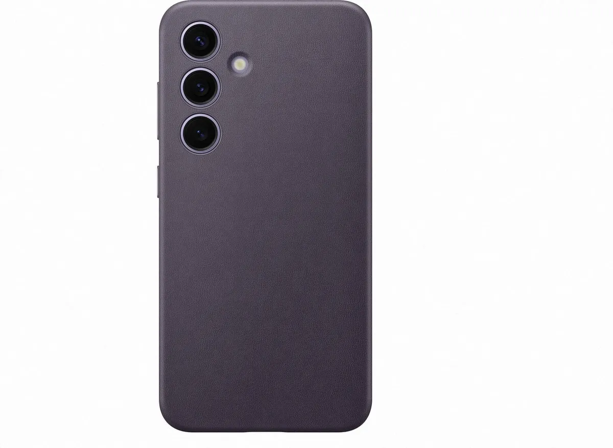 Samsung Galaxy S24 Vegan Leather Hoesje Dark Violet GP-FPS921HCAVW