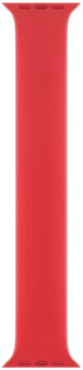 Apple Siliconen Solobandje Apple Watch - 44/45/46/49mm - Rood