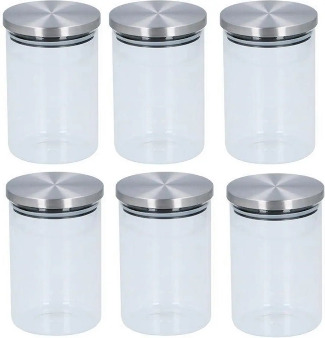 Alpina Voorraadpot 6x Glas 800ml